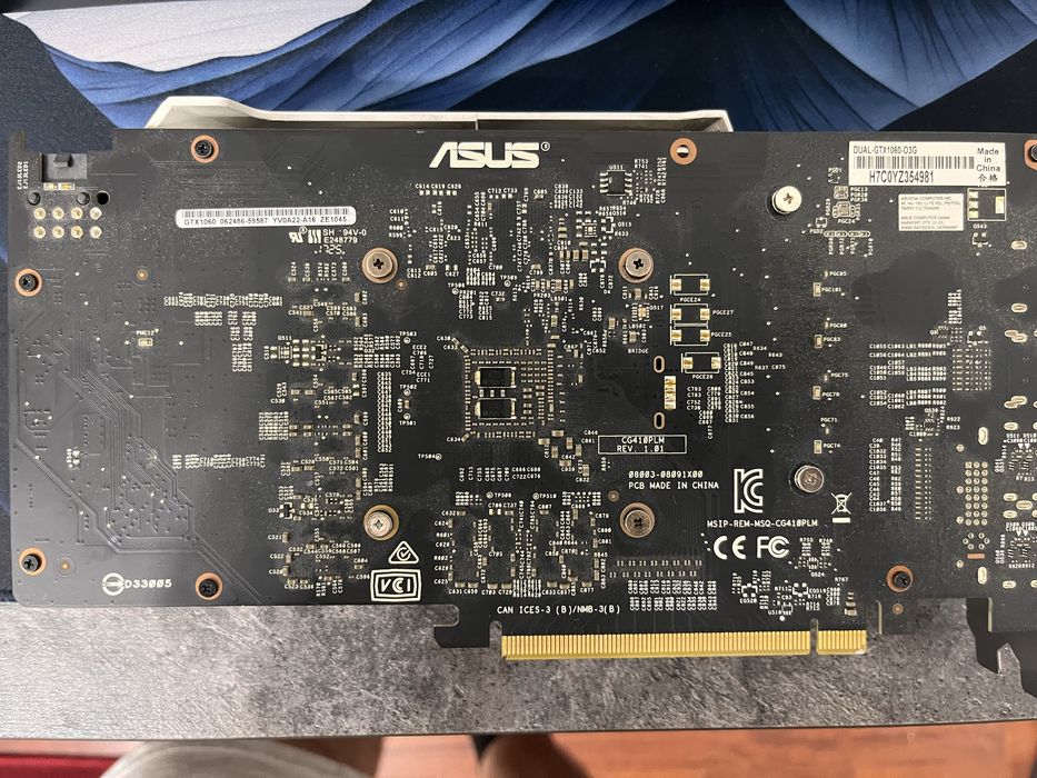 Продам gtx 1060 asus