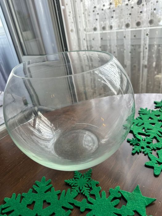 Продам круглый аквариум