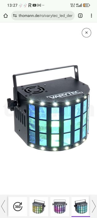 Lumini Scena VARYTEC Led Derby ST