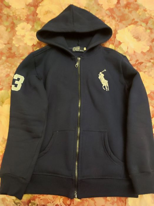 Теплая кофта с начесом на 9-10 лет