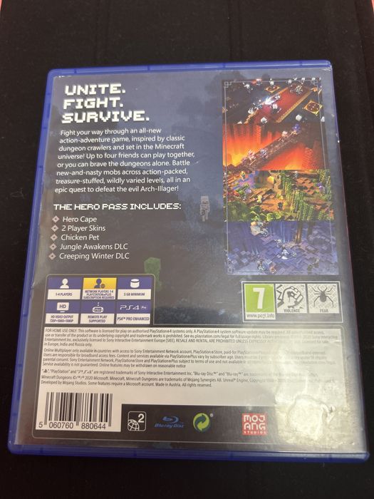 Minecreft Dungeons Hero Edition in stare perfecta