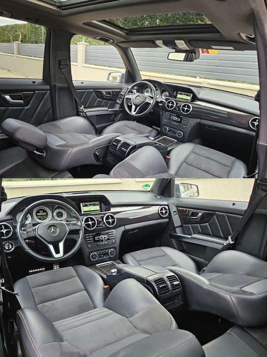 Mercedes GLK 220cdi 170cp Euro 5 4 Matic 4x4 Automat 7G-Tronic Panoramă  Plafon Negru Piele+Alcantara RAR EFECTUAT CASH•RATE•GARANȚIE•LIVRARE GRATUITĂ