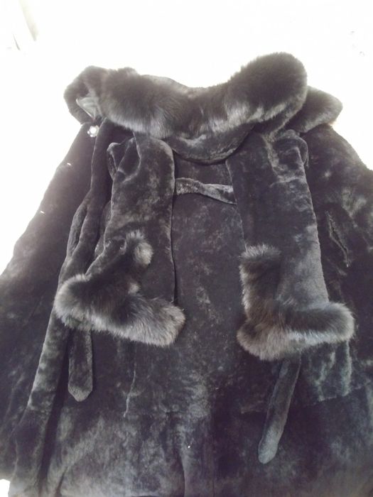 Шуба цигейковая натуральная