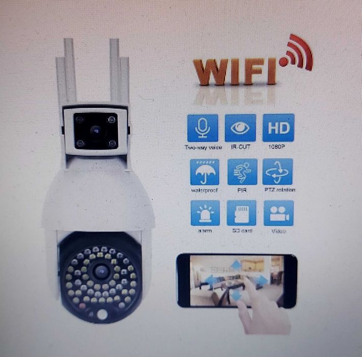 Camera inteligenta wifi rezistenta la apa