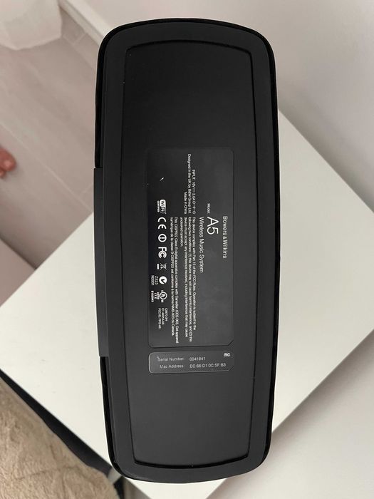 Bowers & Wilkins A5 boxa wifi HiFi (pret emag 2000 lei)