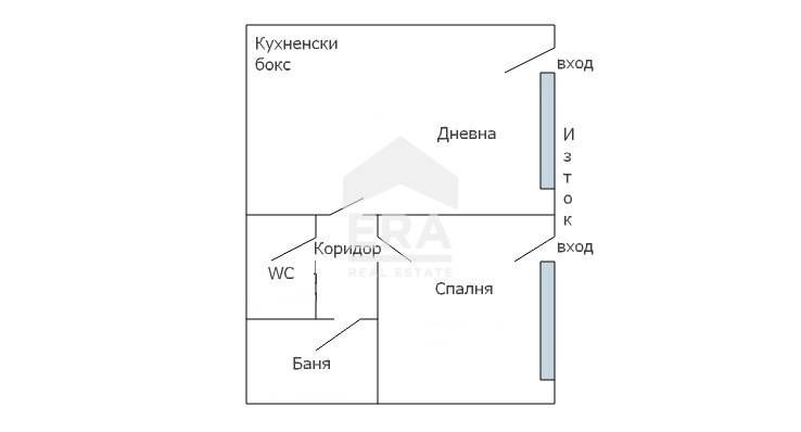 Двустаен, ексклузивен, обзаведен апартамент за продажба, в тухлена сгр