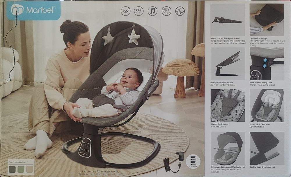 Chaqaloqlar uchun Shezlong Maribel SG 415