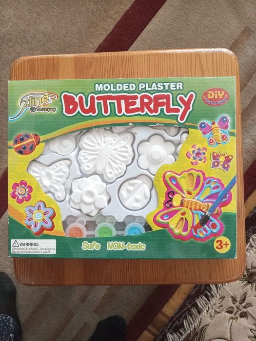 Продам новый детский набор творчества, гипсовые фигурки для раскраски