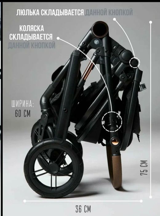 Детская коляска с 0 до 3 лет