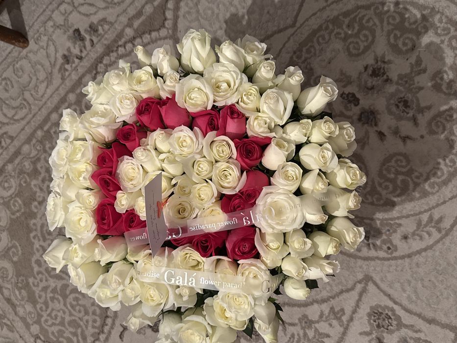 Цветы розы свежий