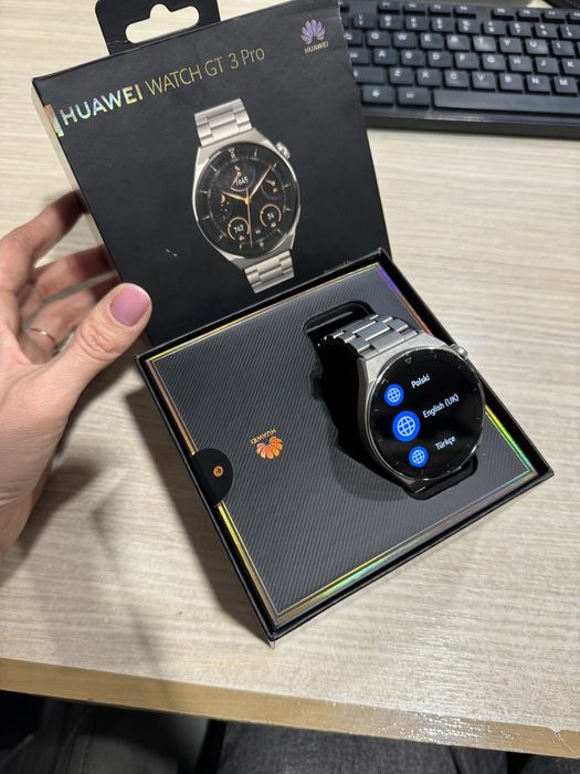 Huawei Watch GT 3 PRO, Titanium Strap, Light!!!