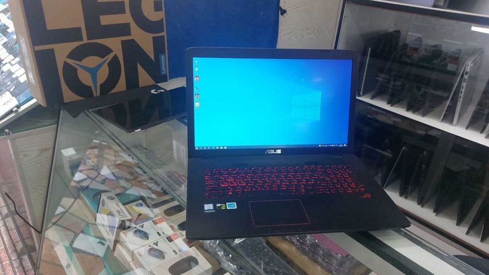Игравой ноут Asus i7-6700HQ, 1tb ssd! 16 ozu, GTX960-4gb, 17.3 FullHD