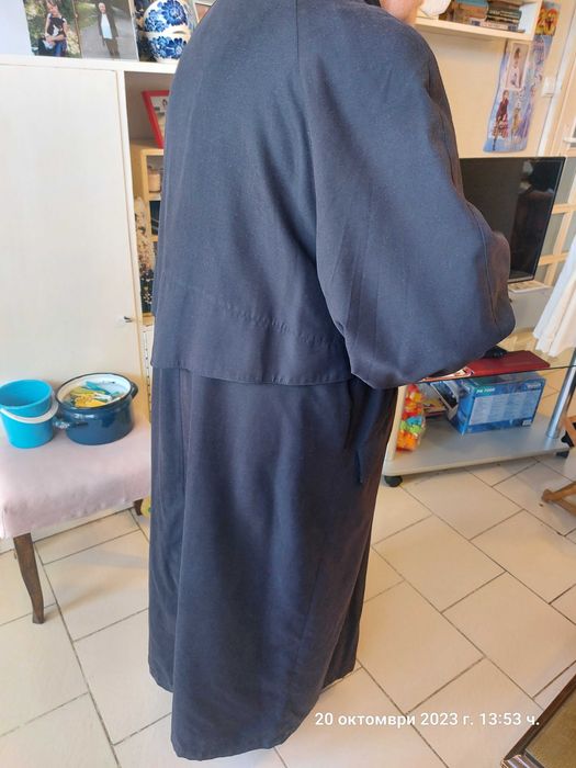 Палто дамско черно