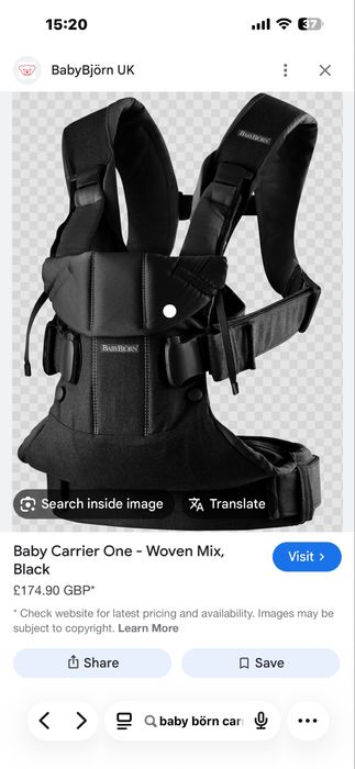 Раница за бебеносене Babybjorn