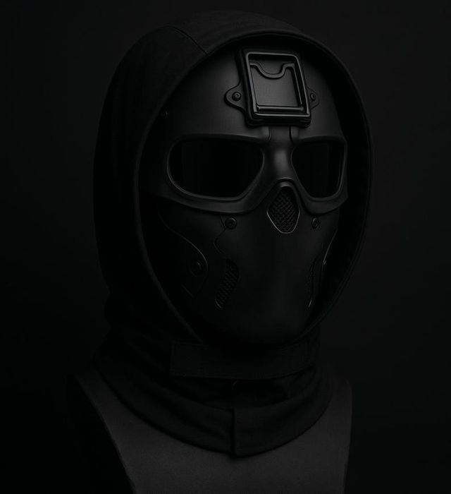 Cyberpunk Mask – Futuristic Techwear Cosplay Accessory for Raves and..