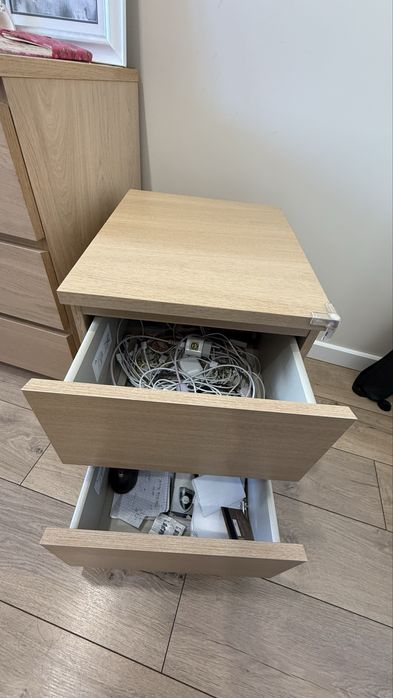 Тумба IKEA Malm, 2 ящика