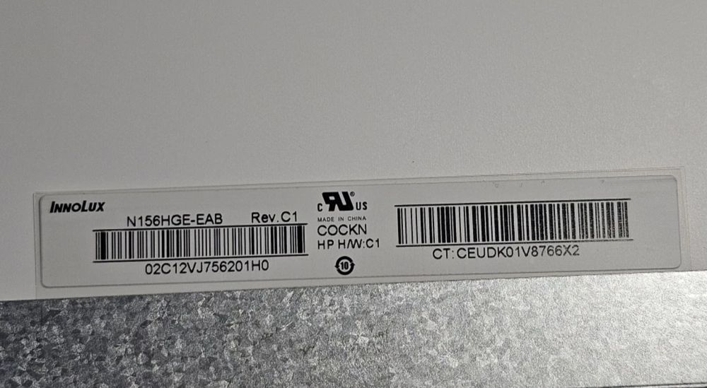 Display 15,6" N156HGE-EAB REV.C1 1920x1080 LAPTOP HP ProBook 450 G3