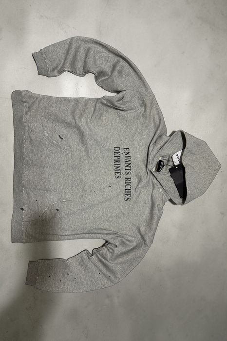 Enfants Riches Déprimés Classic Logo Hoodie Paint Heather Grey