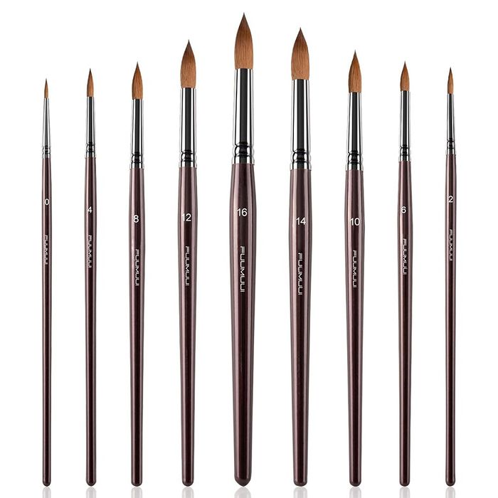 Акварелни четки 9 бр.