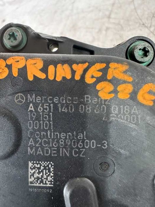 Dezmembrari Supapa EGR pentru Mercedes Sprinter 2.2 Euro 6 cod piesa A6511400860