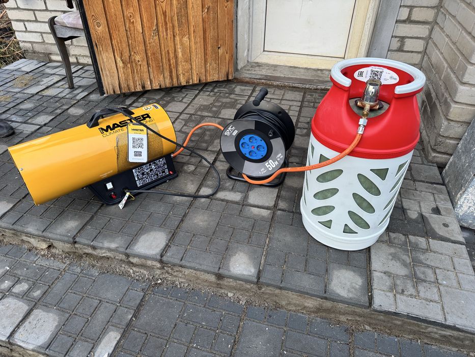 Аренда тепловой газовой пушки