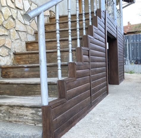 Метален, горещо поцинкован Сайдинг дървесен мотив-Оградки БГ