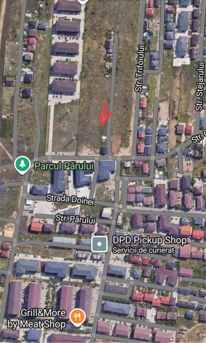 Teren dobroesti  350 MP strada parului