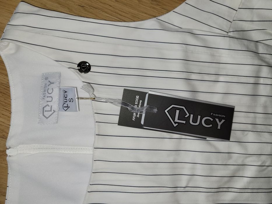 Нова бяла рокля Lucy