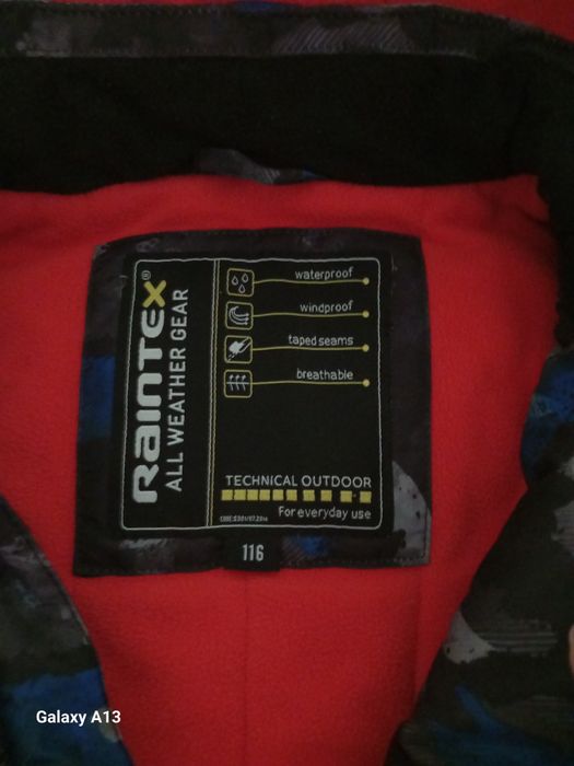 Geaca baiat Raintex Premium Tech 4-5 ani
