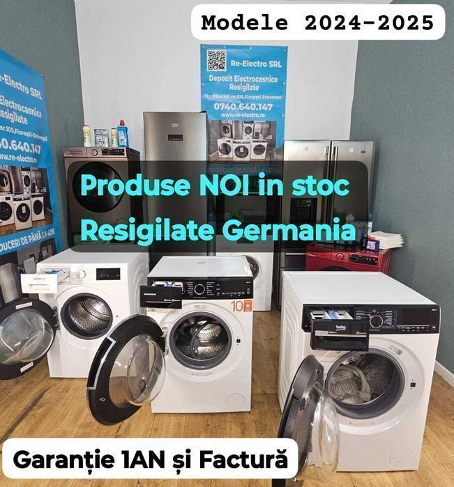 ~ FĂRĂ UTILIZARE ~ Mașină de spălat Rufe Whirlpool 9 kg 1400rpm