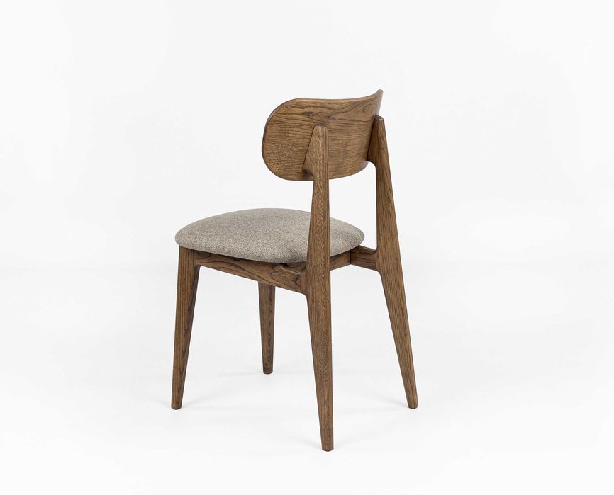 Scaun dining lemn masiv de stejar, POLO, 80x43x42 cm