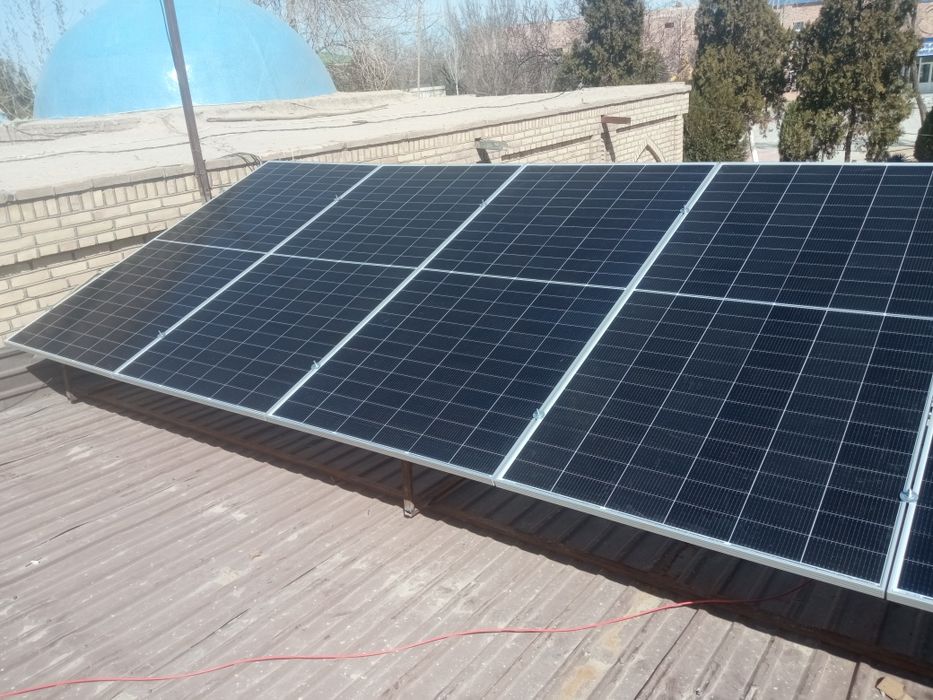 Қуеш панелари ўрнатиш ишга тушириш хизмати