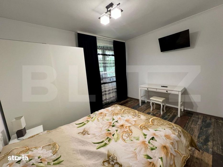 Apartament cu 2 camere, parter, centrala si AC, zona centrala