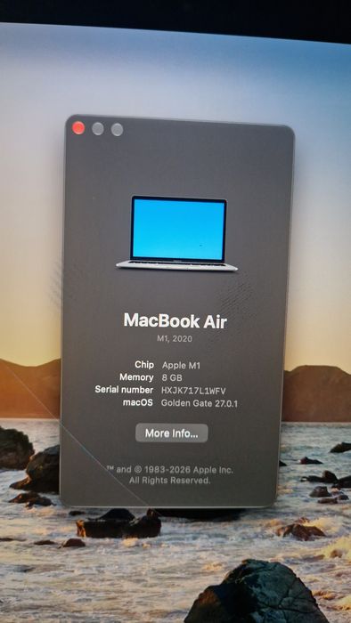 Macbook Air A2337 2020