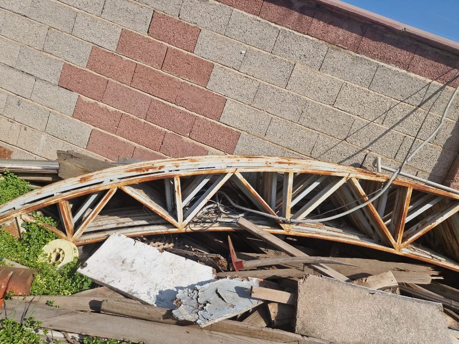 Ферма железная для навеса