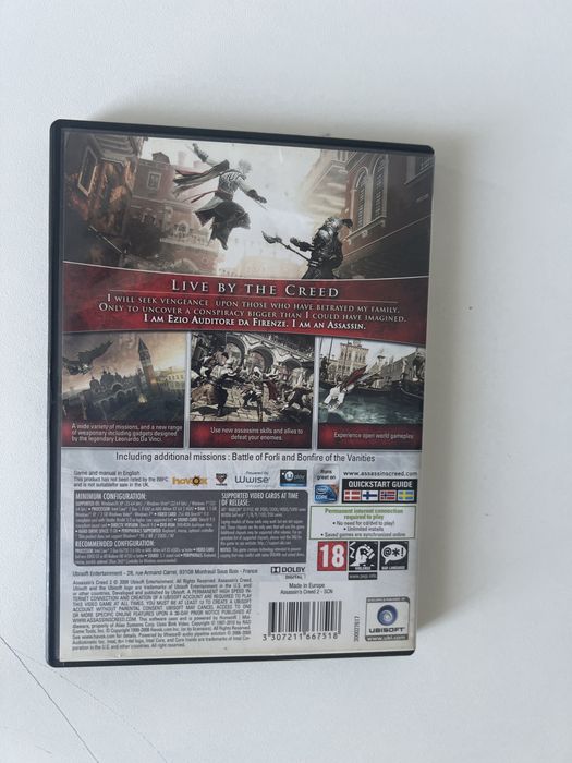 Assassin creed 2 pentru calculator DVD ROM