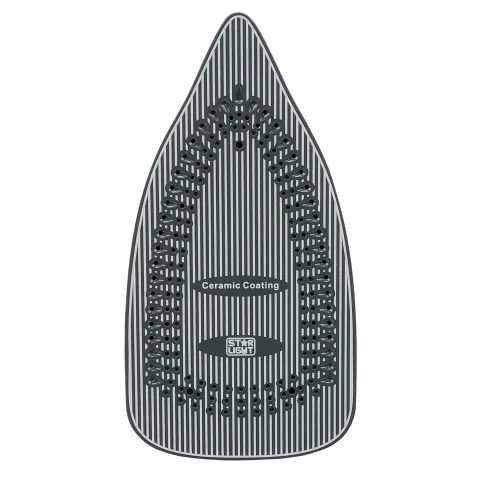 Fier de calcat Star-Light Easy SIA-2230, Talpa ceramica, 2200 W, 0.30 l, 1.9 m, Alb/Mov