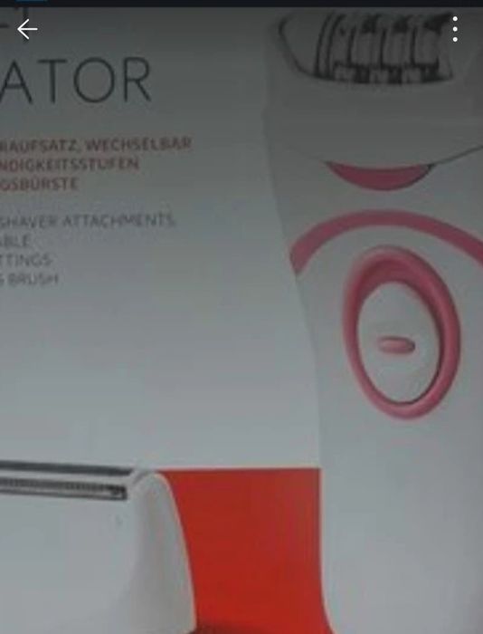 Aparat epilat cu baterii