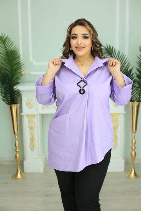 Стильная женская  блузка  необычного покроя