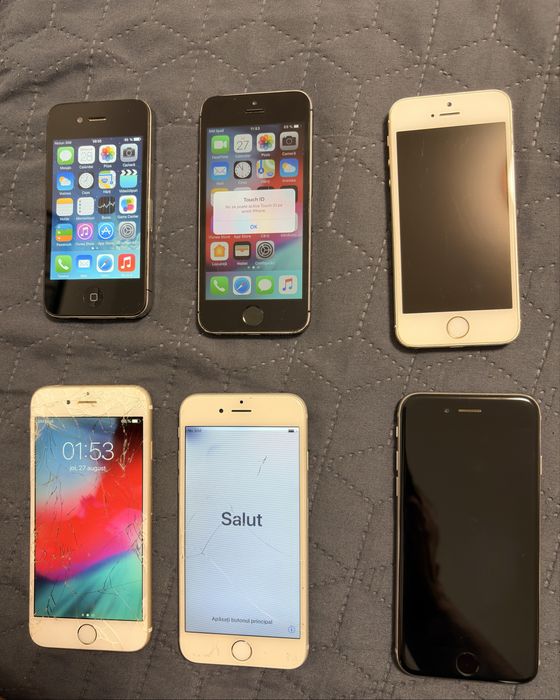 Vand iphone-uri (5S gold, 6 3buc)