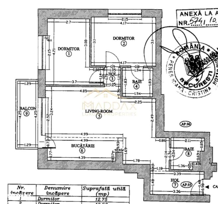 Apartament 3 camere premium, etaj 9 | Smart Home | Complex Metrocity |