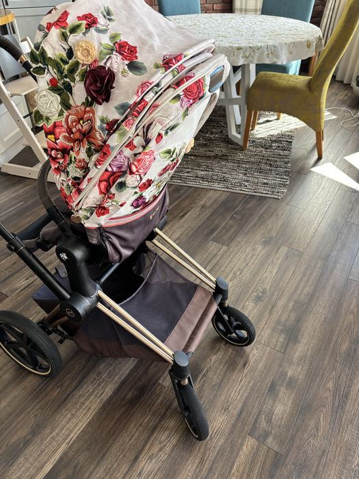 Cybex Priam Spring Blossom rose пълен комплет