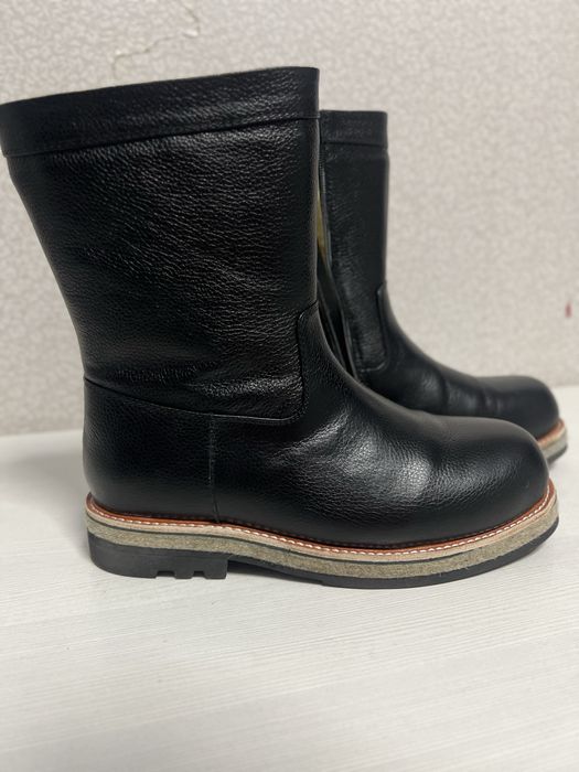 Монгольские сапоги зимние