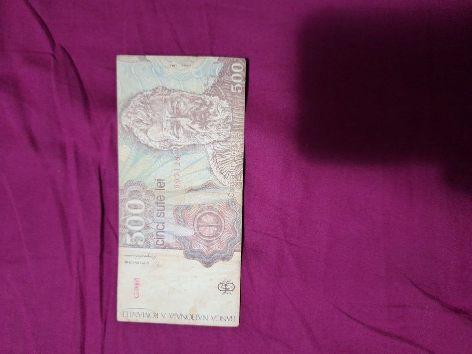 Bancnote vechi de colecție, serii F.0001 și G.0001