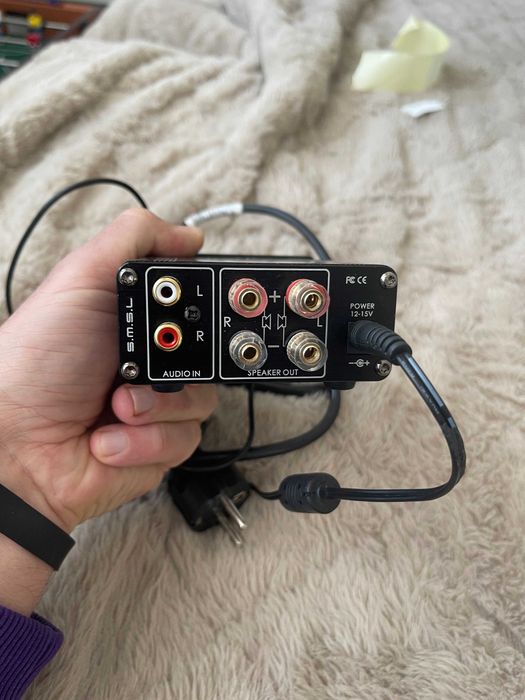 Amplificator Integrat SMSL SA-36A PRO, 2x25W class D , pret 390lei