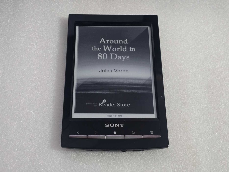 E-Reader Sony PRS-T1 Black, Ecran E-Ink 6" Pearl, Touchscreen, Wi-Fi + MicroSD card 8GB Lexar Inclus