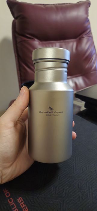 sticla metalica Titanium 400 ML