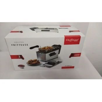 Friteuză Electrică Cheffinger CF‑EDP3.0 – 2000W, 3 Litri, Cod 93448