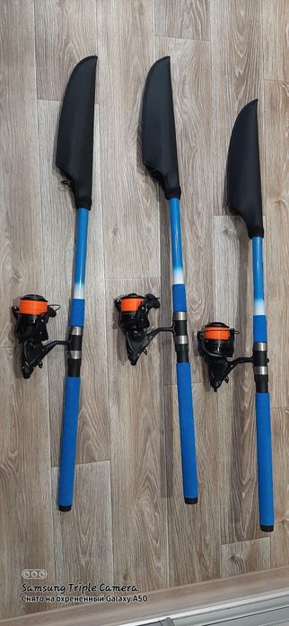 Карповые удилища с катушками 3 шт.