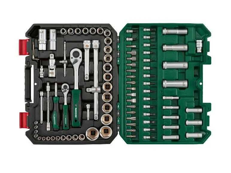 Parkside Гедоре 94 части хром - ванадиева и S2 стомана ново запечатано